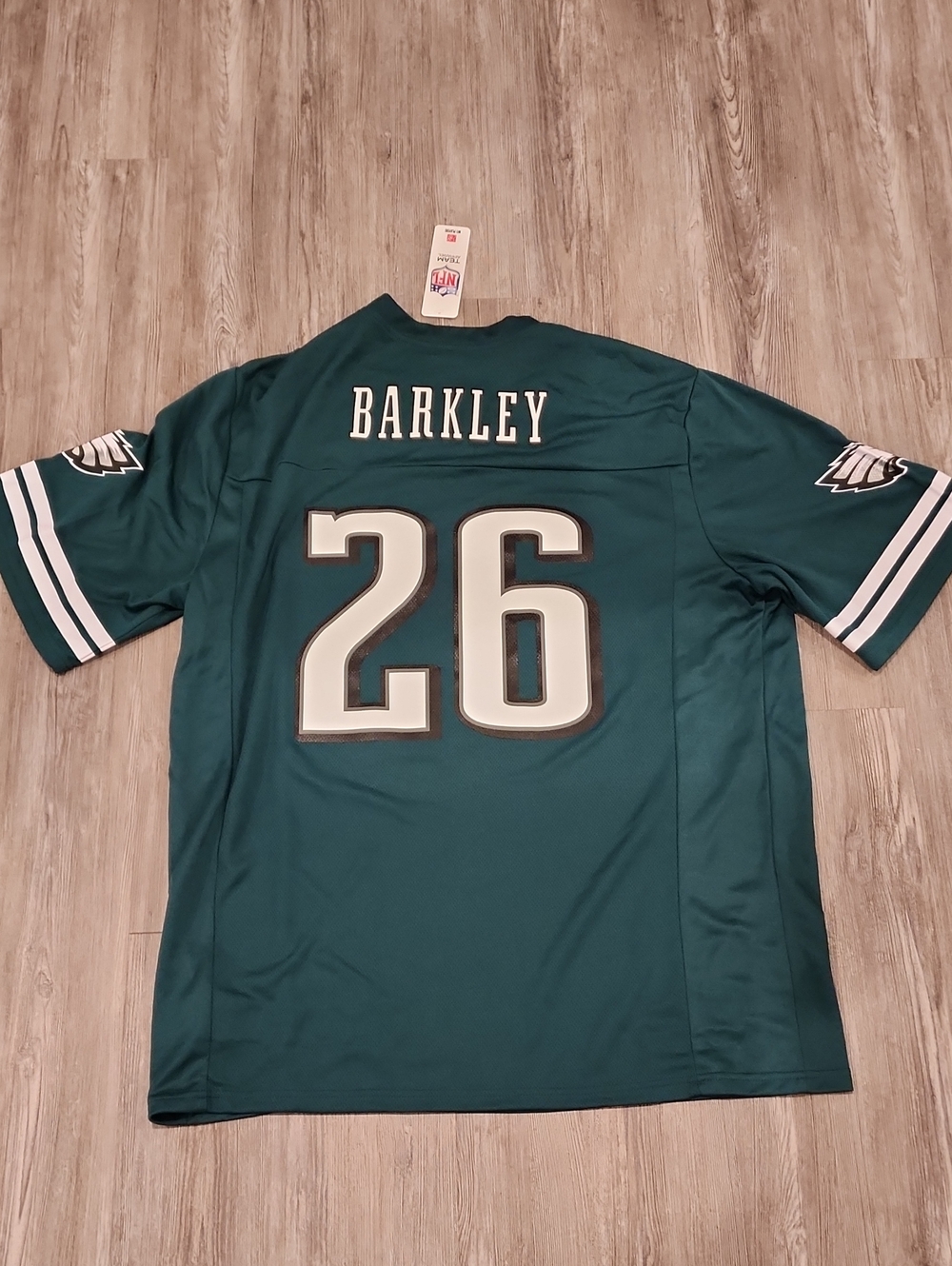 NFL Philadelphia Eagles #26 Barkley Teal Men's Jersey